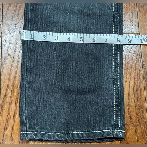 Classic Black Straight Leg Jeans for Women - Picture 6 of 16